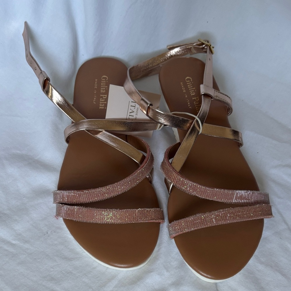 Guilia Palai Rose Gold Women's Sandals